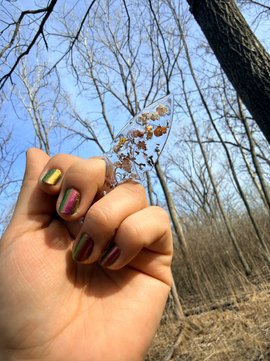 Whispered Bloom Keychain