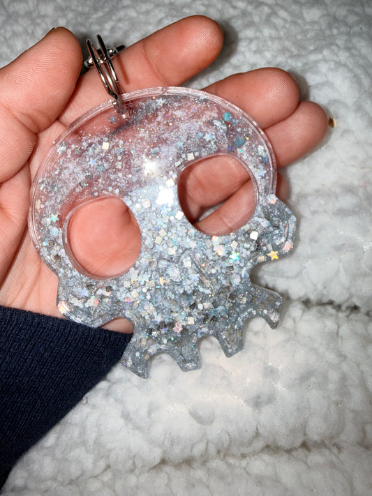 ✨ Cosmic Reaper Resin Keychain 🌙