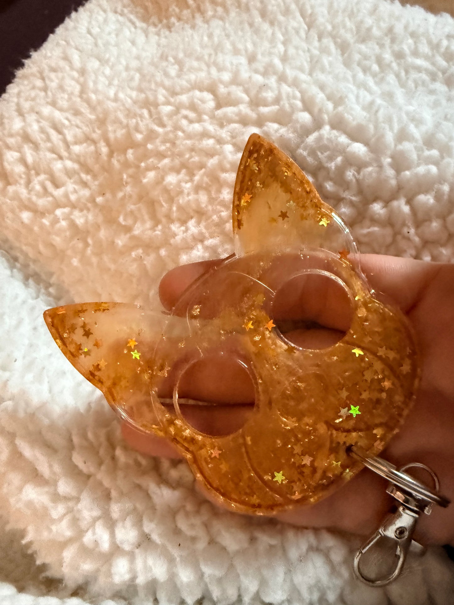 ✨ Golden Honey Pup Keychain ✨